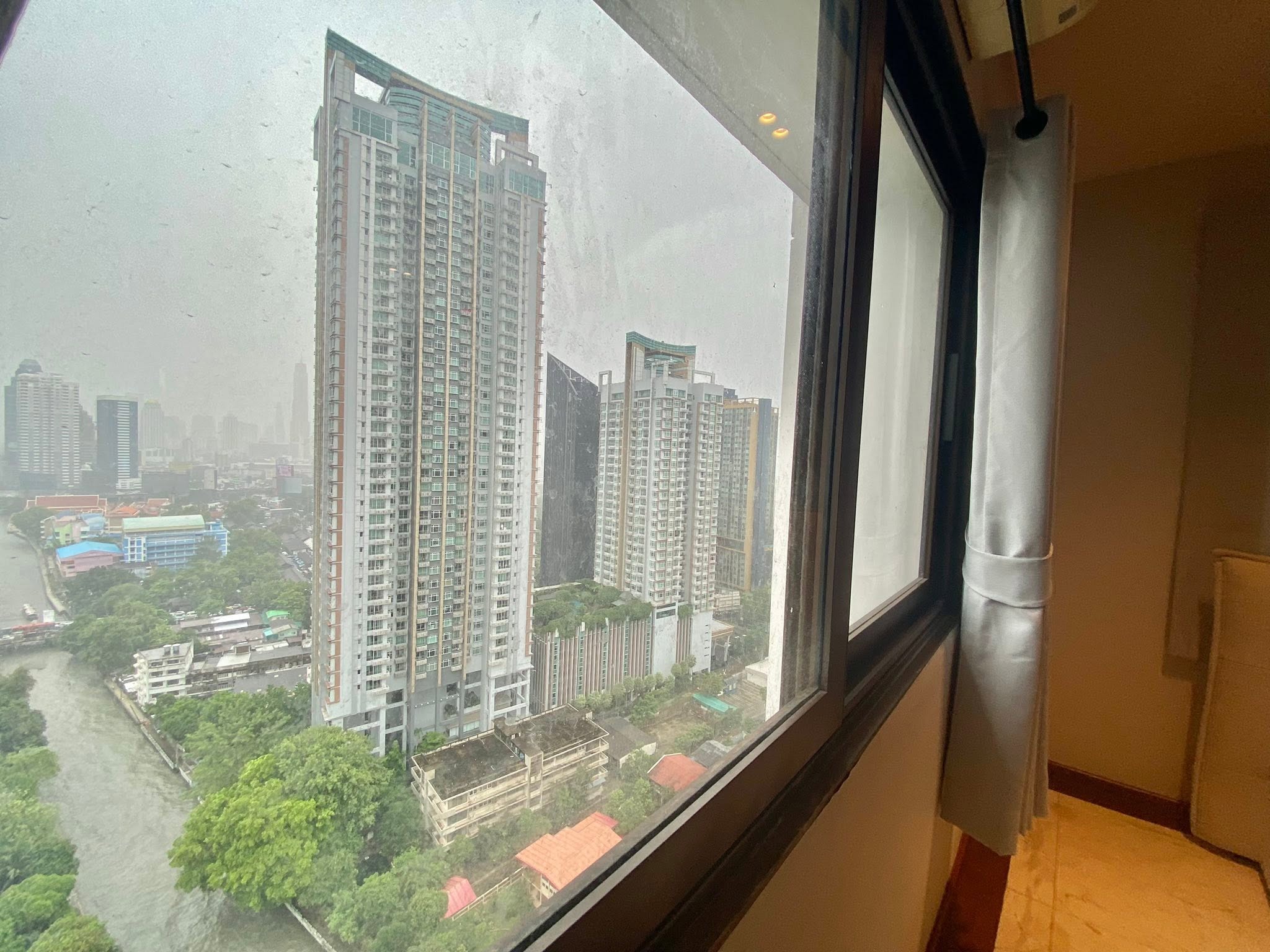 High-rise view from the window