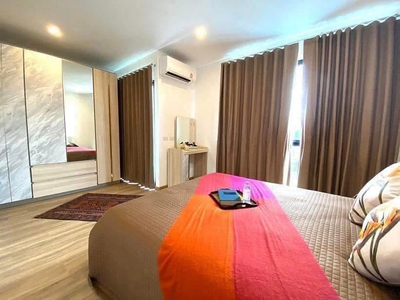 Master bedroom with wardrobe