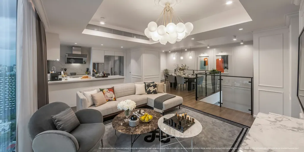Photo 5 of listing DA-1019696: 2-bedroom condo (83.22 sq.m.) at Muniq Sukhumvit 23