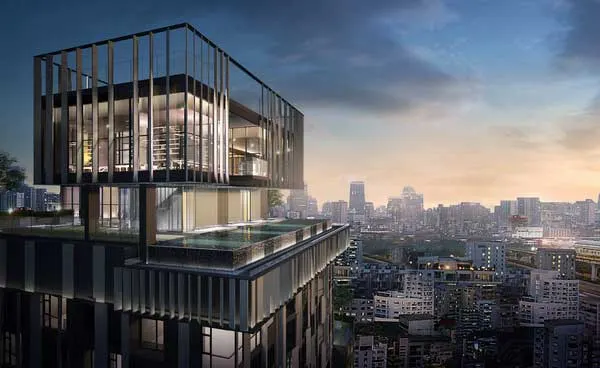 Photo 1 of listing DA-1078612: 1-bedroom condo (35 sq.m.) at Rhythm Ekkamai