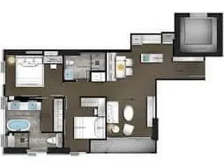 Photo 10 de l'annonce DA-1863082 : condo 2 chambres (77.8 m²) à The Diplomat Sathorn
