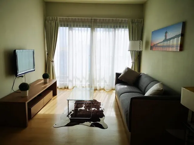 Noble Reveal Ekamai 1베드룸 콘도(48 sq.m.) 거실(뷰 6)
