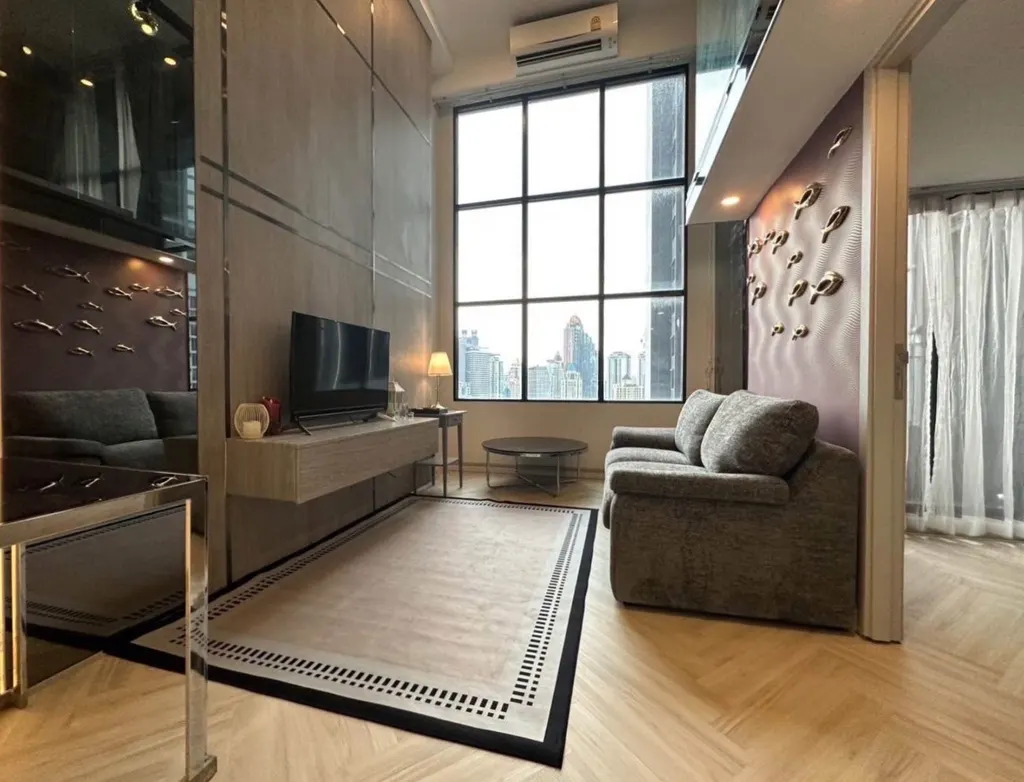 Photo 2 of listing DA-2244848: 2-bedroom condo (45 sq.m.) at Knightsbridge Prime Sathorn