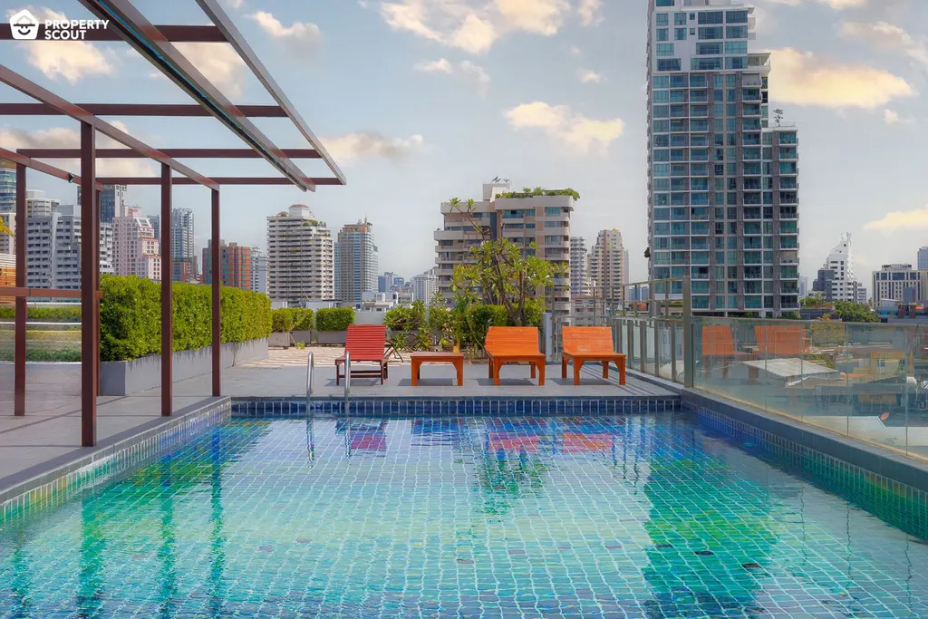Photo 7 of listing DA-2281367: 1-bedroom condo (34.6 sq.m.) at Tidy Deluxe Sukhumvit 34