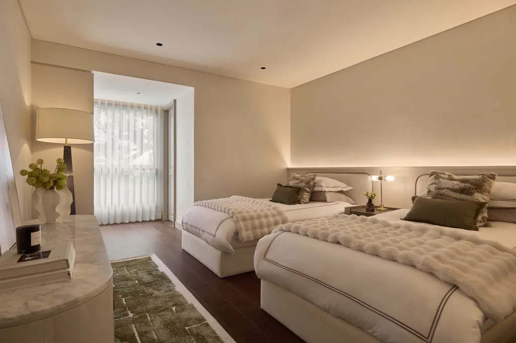 Bedroom (view 3) of the 3-bedroom condo (234 sq.m.) at Canvas 39