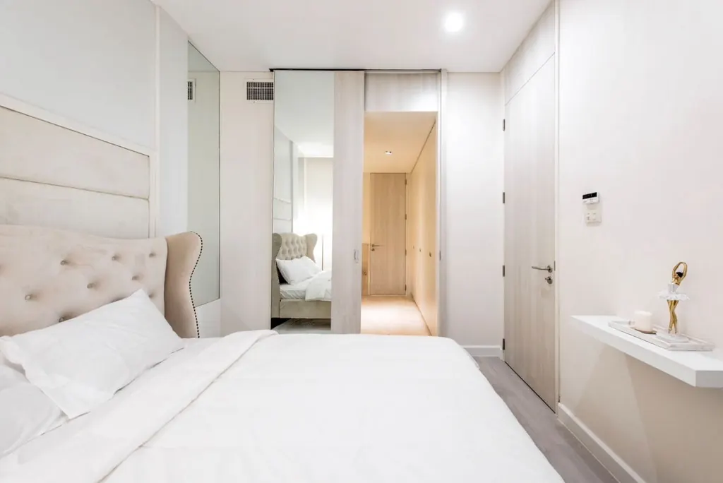 Vincente Sukhumvit 49 Condominium 1房公寓（59.46 平方米）的卧室