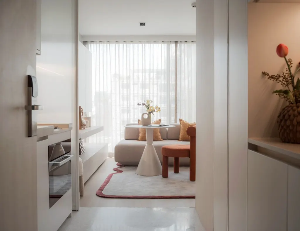 Photo 4 of listing DA-2707939: 1-bedroom condo (28 sq.m.) at SCOPE Promsri