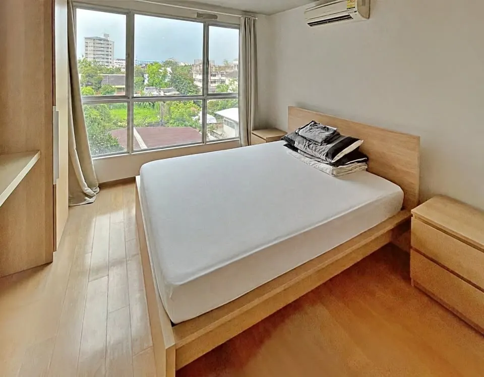 Hive Sukhumvit 65 ရှိ အိပ်ခန်း 1 ခန်းပါ ကွန်ဒို (40 စတုရန်းမီတာ) ၏ အိပ်ခန်း