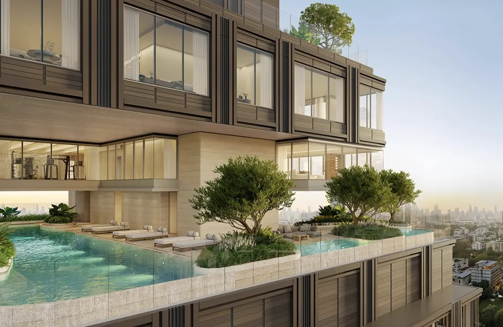 Photo 5 of listing DA-3198506: 2-bedroom condo (108.75 sq.m.) at The Monument Sathorn