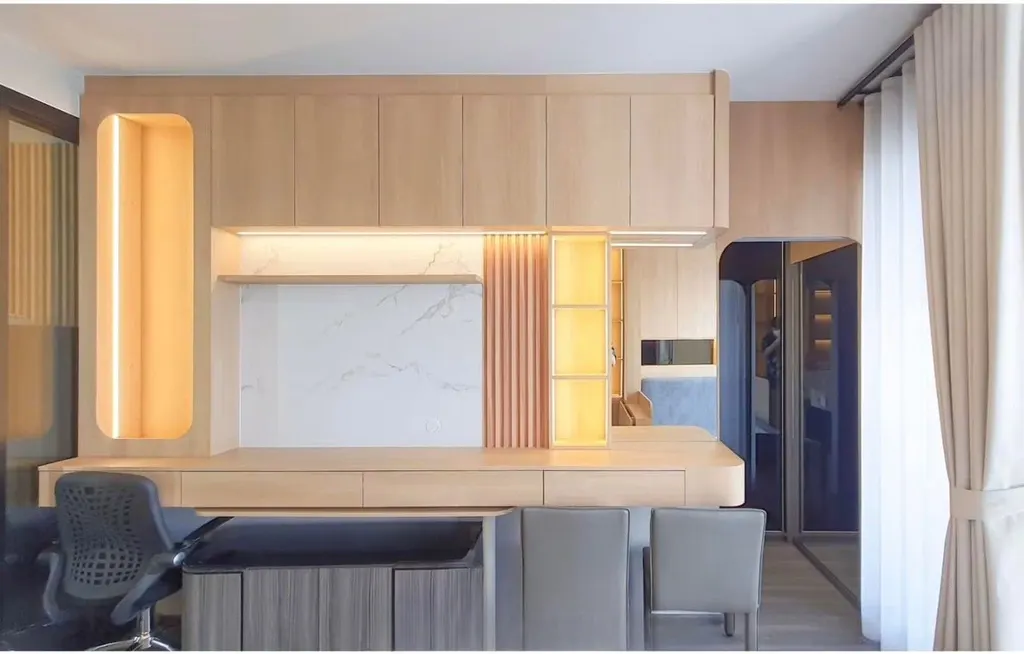 Photo 2 of listing DA-3206560: 1-bedroom condo (30.56 sq.m.) at Ideo Mobi Rangnam