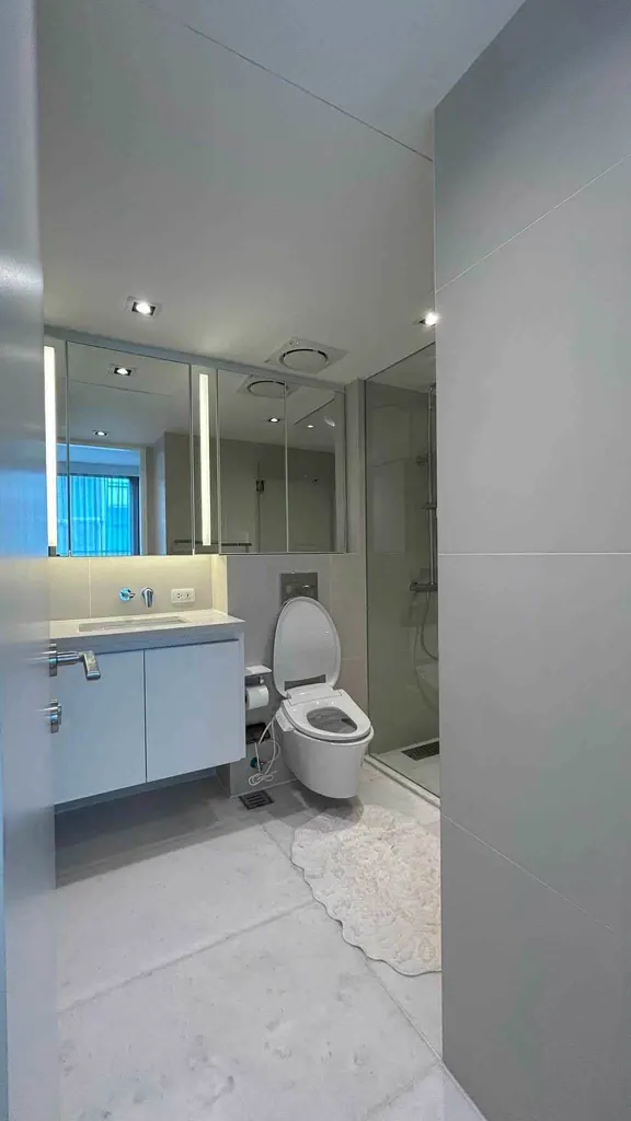 Badezimmer der 1-Zimmer-Wohnung (28.5 m²) im SCOPE Promsri