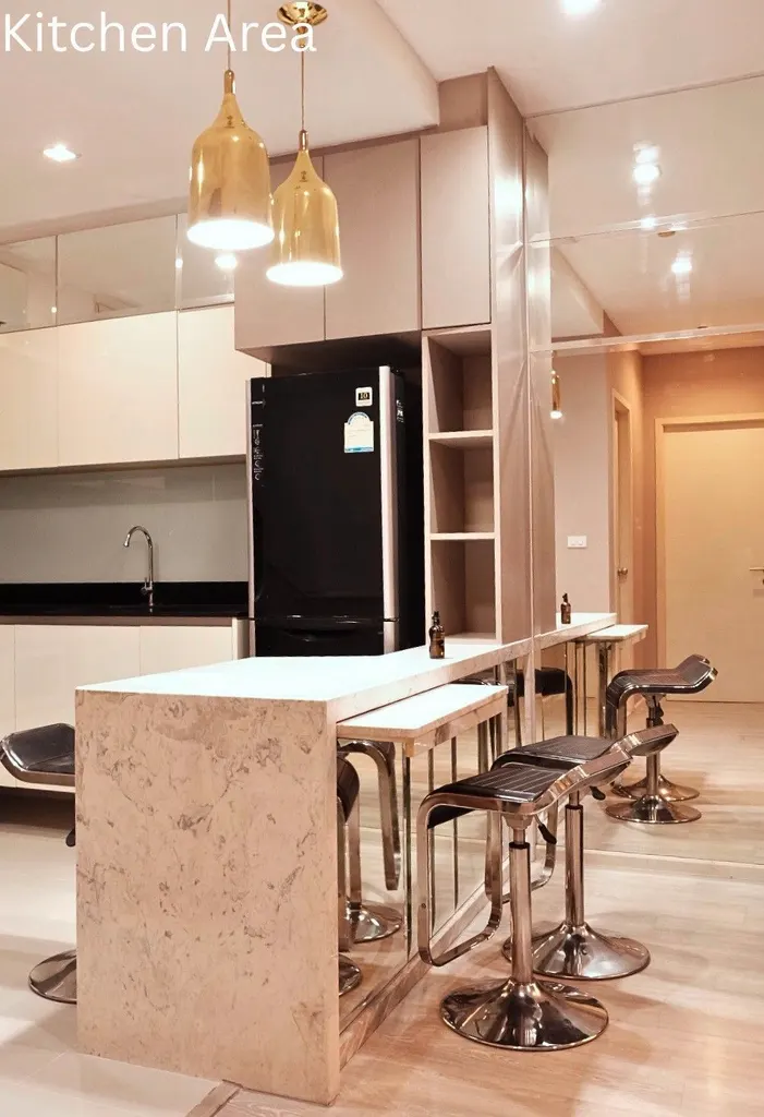 Photo 3 of listing DA-3214354: 2-bedroom condo (65 sq.m.) at Quinn Condo Ratchada 17