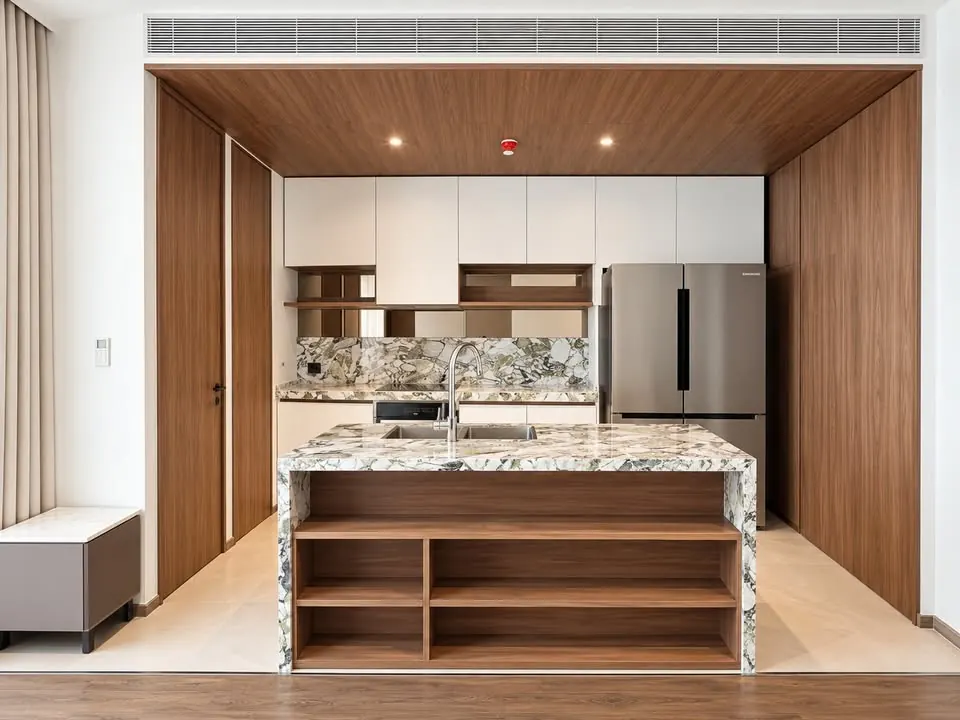Cuisine du condo de 2 chambre (128 m²) à ROMM CONVENT