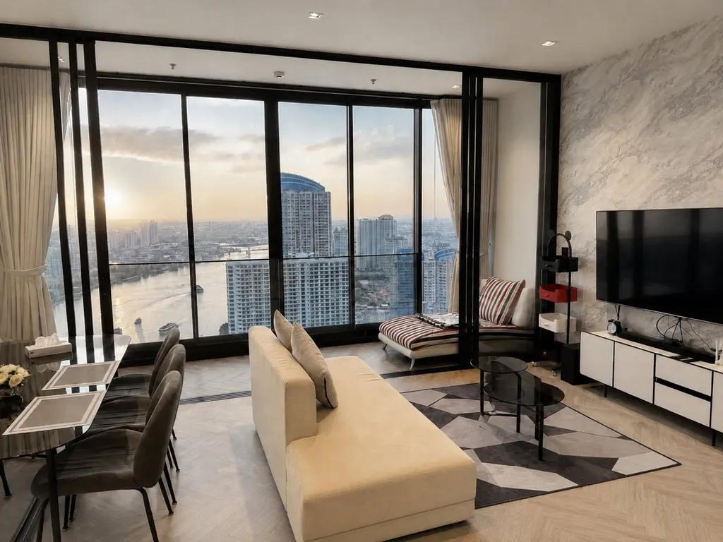 Foto 3 del anuncio DA-3329505: condo de 2 dorm. (79 m²) en Chapter Charoennakhorn - Riverside