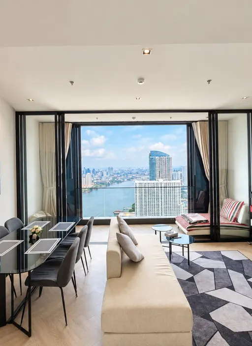 Photo 1 of listing DA-3329505: 2-bedroom condo (79 sq.m.) at Chapter Charoennakhorn - Riverside