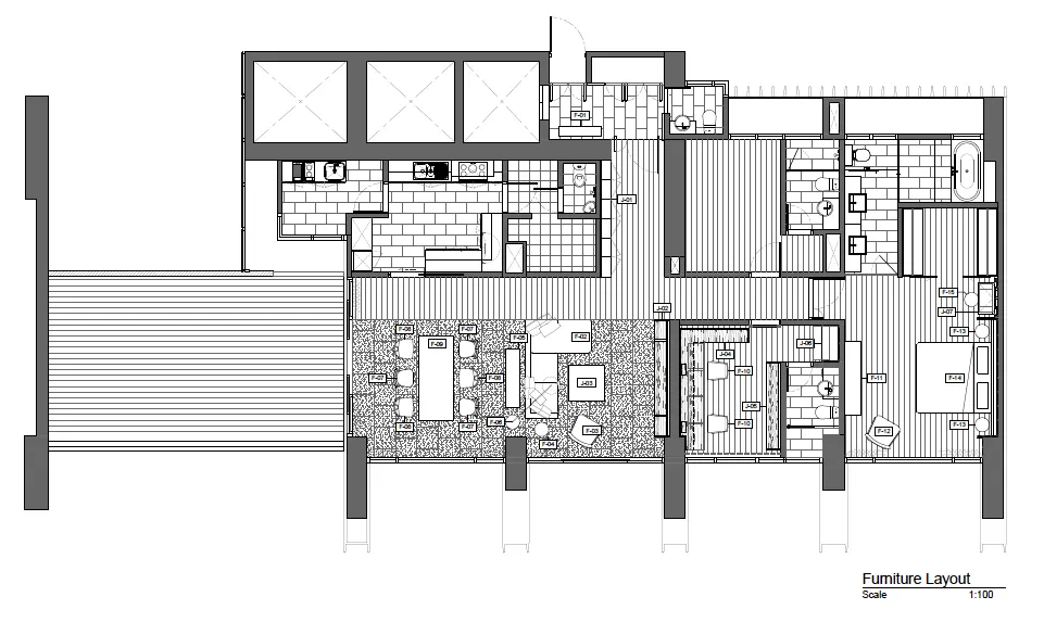 Photo 8 of listing DA-3335319: 3-bedroom condo (227 sq.m.) at The Met Sathorn