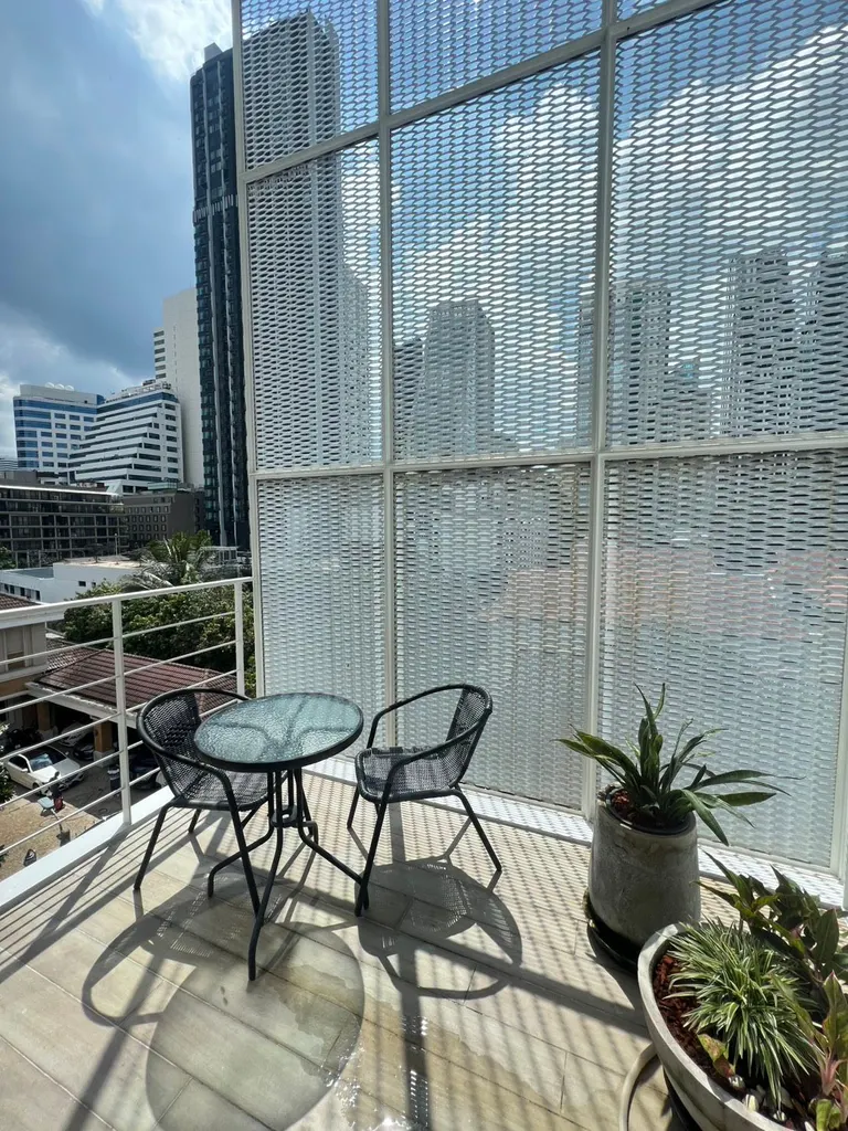 Balcon de l'appartement 2 chambre(s) (110 m²) à Asok