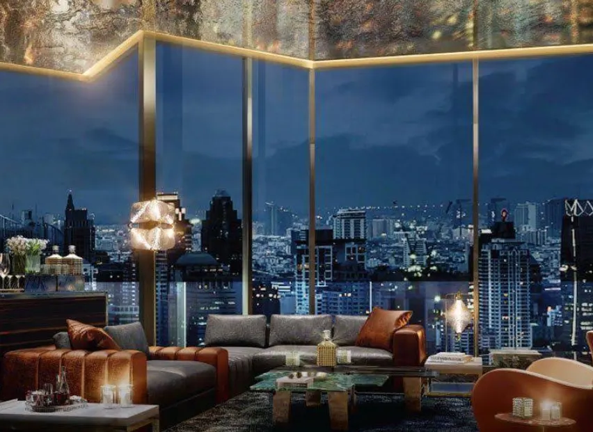 Photo 9 of listing DA-3337121: 1-bedroom condo (46.85 sq.m.) at ASHTON Asoke - Rama 9