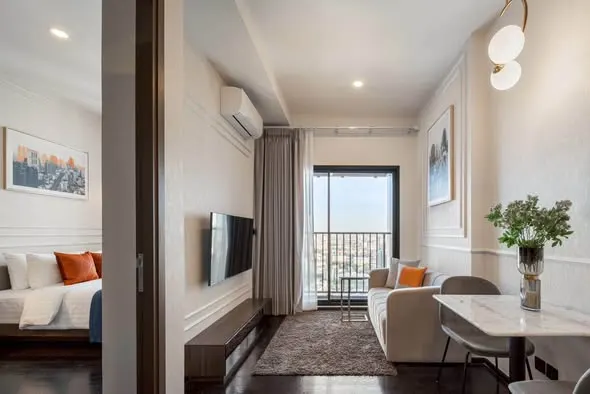 Photo 1 of listing DA-3337123: 1-bedroom condo (32 sq.m.) at Park Origin Thonglor
