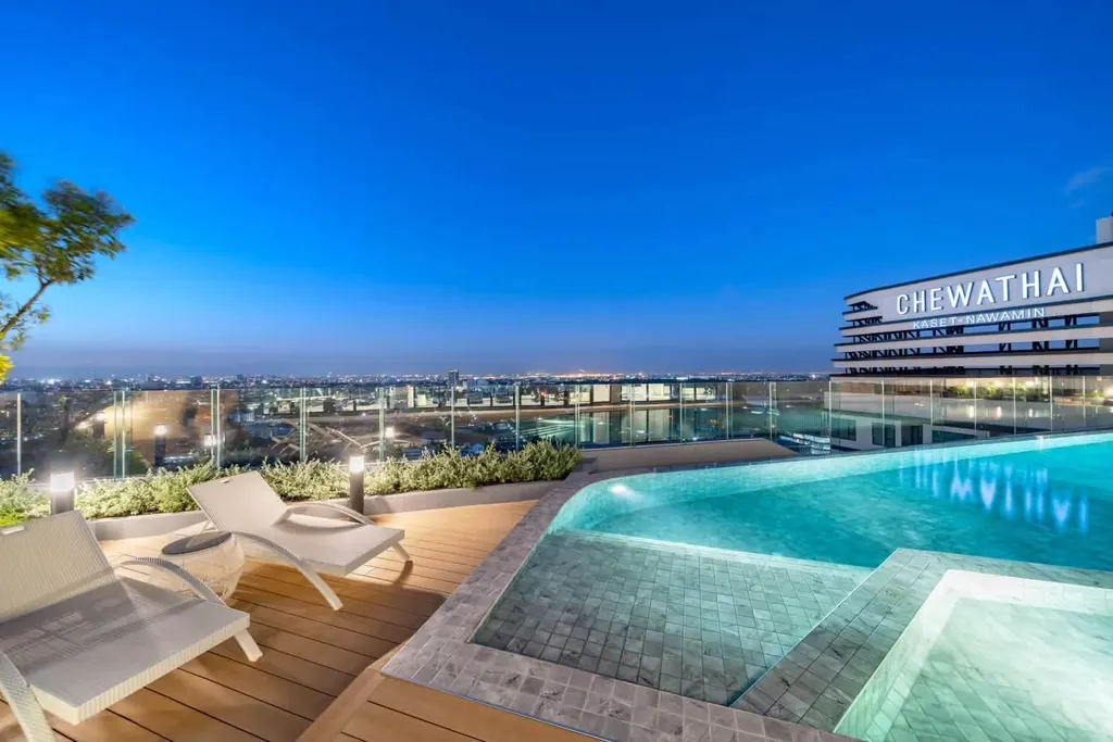 Photo 10 of listing DA-3340920: 1-bedroom condo (28.5 sq.m.) at Chewathai Kaset-Nawamin