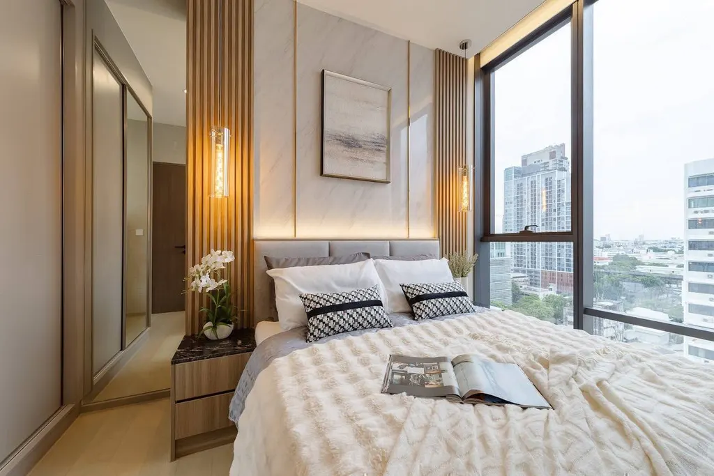 Photo 2 of listing DA-3340927: 1-bedroom condo (32.5 sq.m.) at The Extro Phayathai–Rangnam