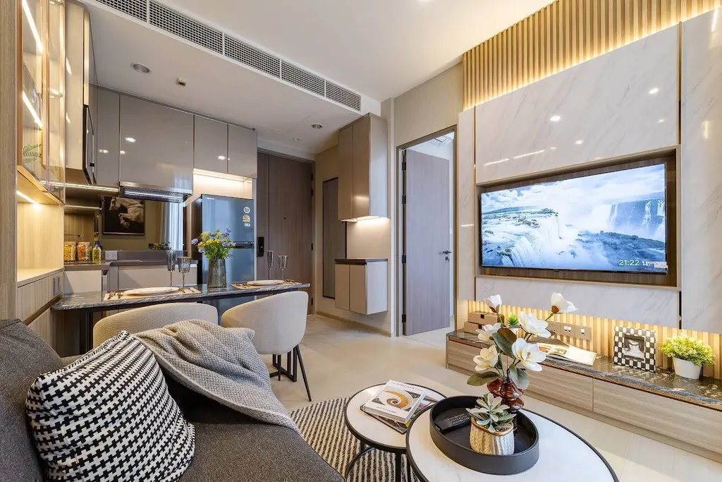 Photo 4 of listing DA-3340927: 1-bedroom condo (32.5 sq.m.) at The Extro Phayathai–Rangnam