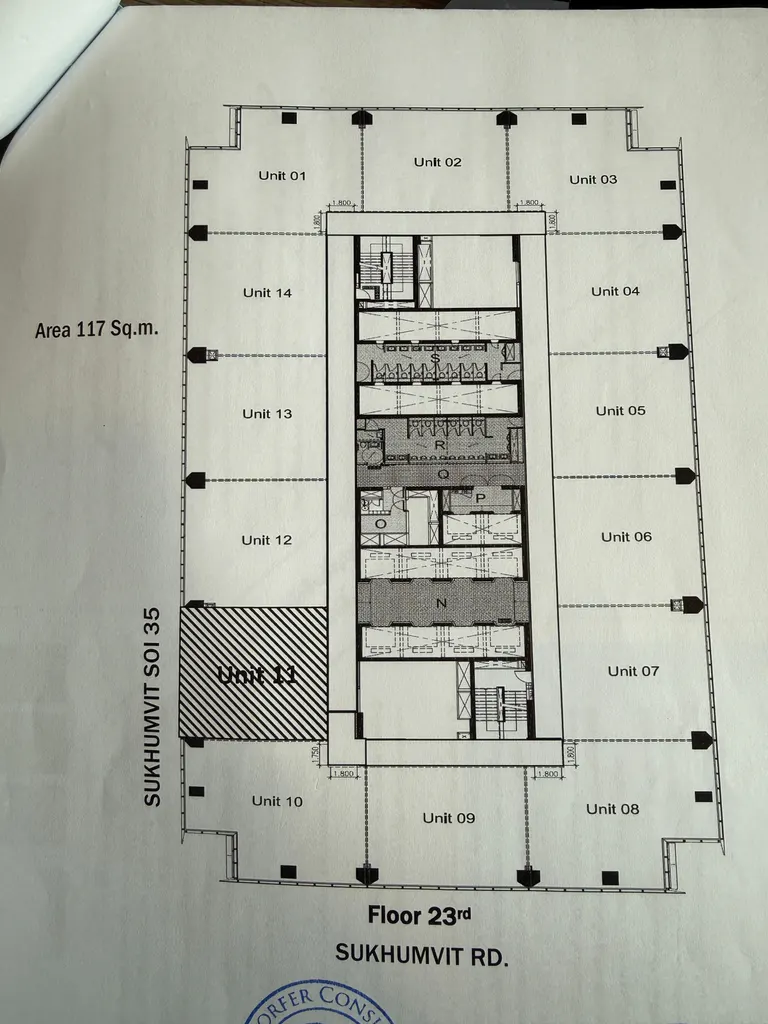 Photo 24 of listing DA-3350813: commercial building (shophouse) (117 sq.m.) at BHIRAJ TOWER at EmQuartie