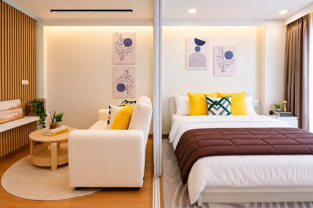 Photo 3 of listing DA-3351080: 1-bedroom condo (30.38 sq.m.) at The Link Sukhumvit 64