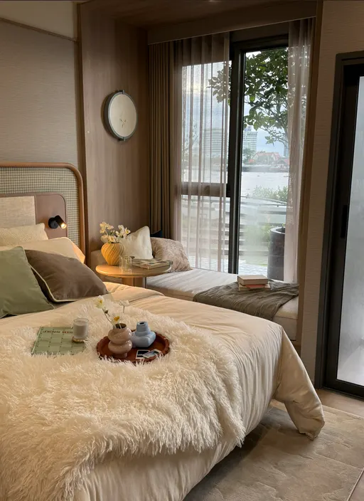 Photo 1 of listing DA-3354382: 1-bedroom condo (23.8 sq.m.) at Reference BAIE River Bangpho