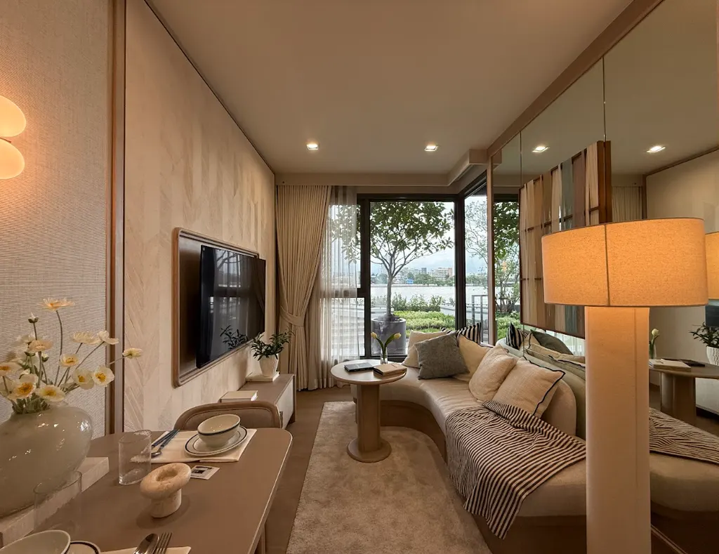 Foto 3 des Inserats DA-3354393: 1-Zimmer-Wohnung (34.6 m²) im Reference BAIE River Bangpho