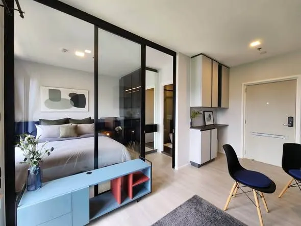 Photo 4 of listing DA-3356305: 1-bedroom condo (28.6 sq.m.) at The Key Mrt Phetkasem 48