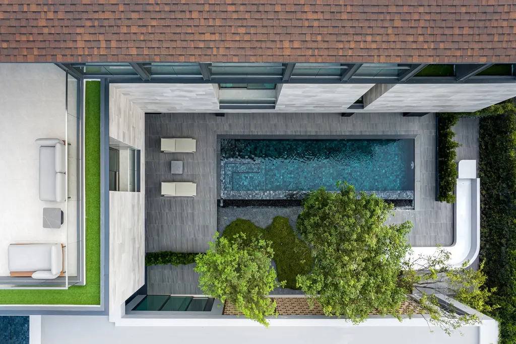 Photo 3 de l'annonce DA-3356324 : maison de 5 chambres (1005 m²) à Nirvana Collection Krungthep Kreetha