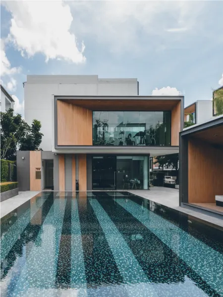 Photo 2 of listing DA-3356383: 3-bedroom townhouse (285 sq.m.) at Nirvana Define Srinakarin-Rama9