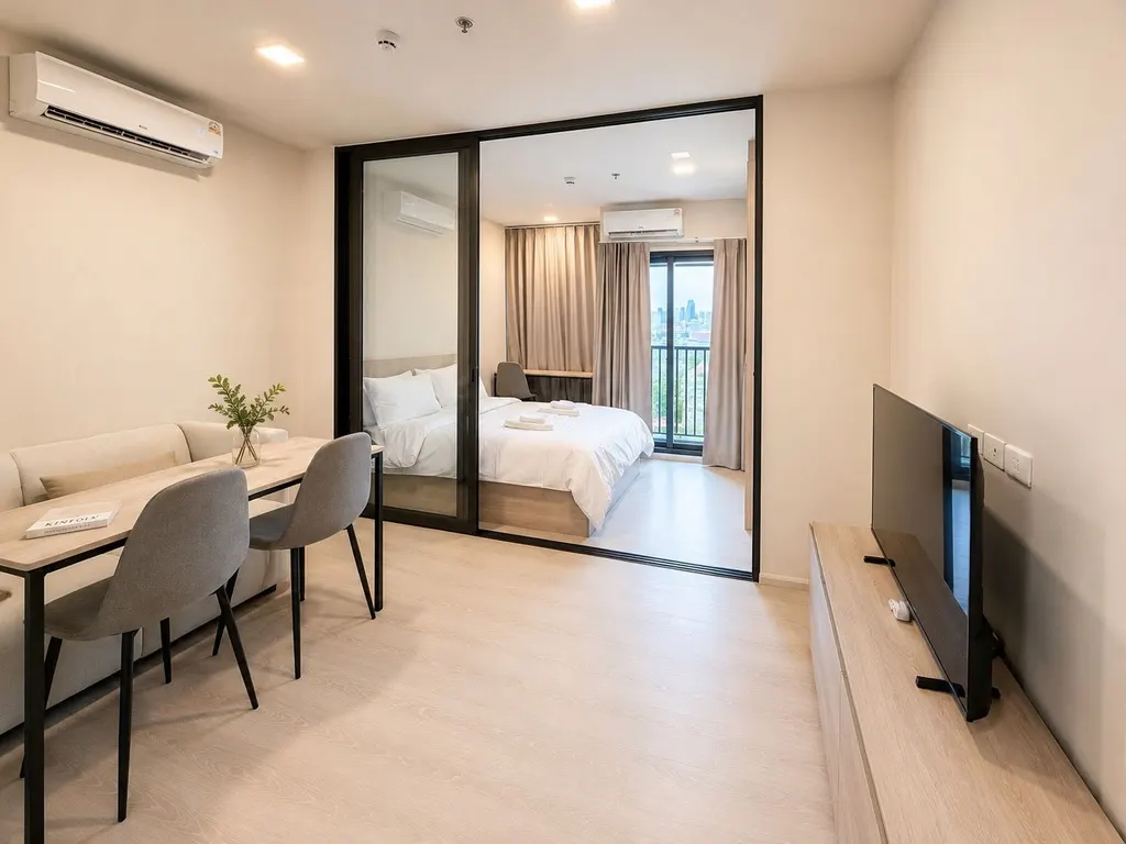 Photo 1 of listing DA-3356491: 1-bedroom condo (29.35 sq.m.) at FLO by Sansiri