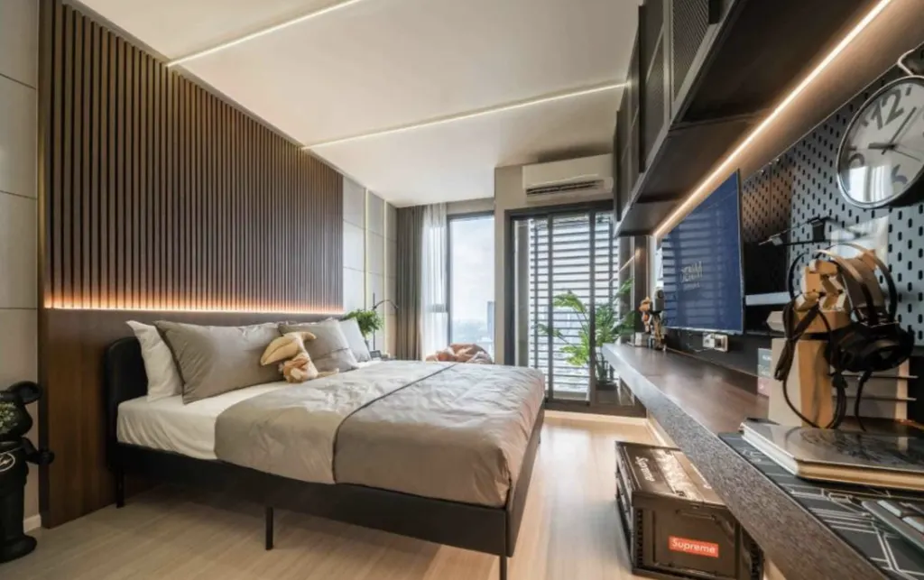 Photo 3 of listing DA-3356513: 1-bedroom condo (27.83 sq.m.) at Denim Jatujak