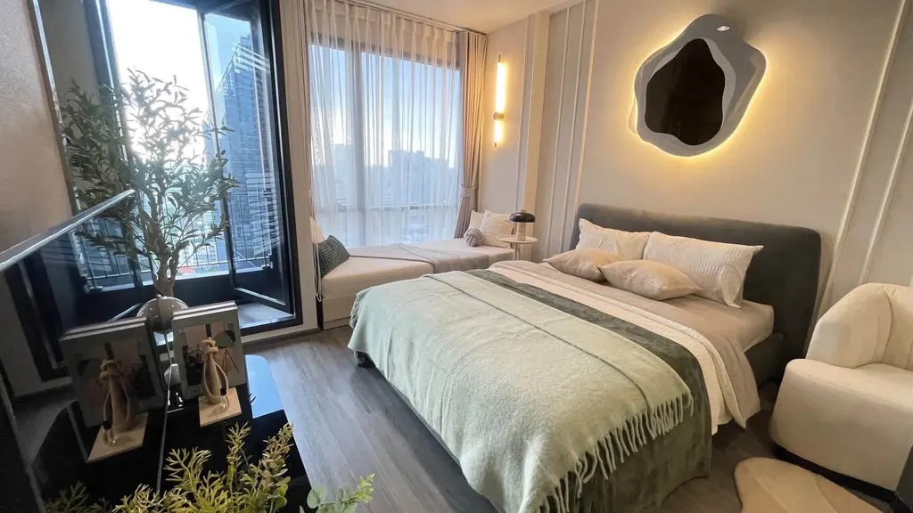 Photo 1 of listing DA-3358227: 1-bedroom condo (30.56 sq.m.) at Ideo Mobi Rangnam