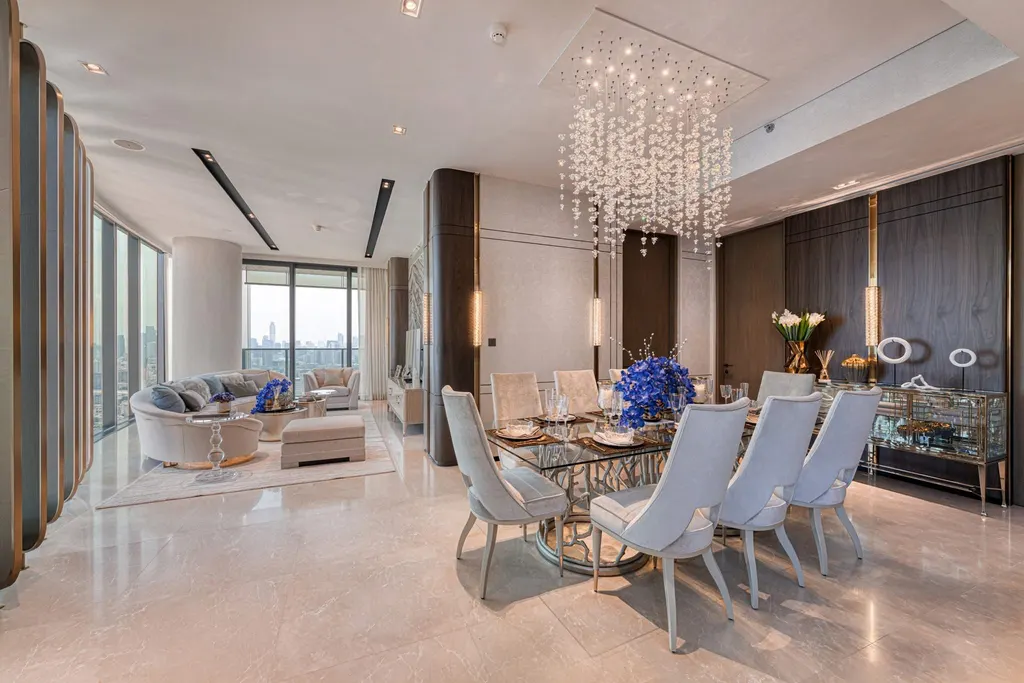 Photo 2 of listing DA-3358285: 2-bedroom condo (178.34 sq.m.) at Banyan Tree Residences Riverside Bangkok