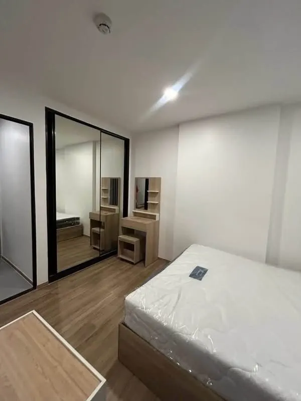 ห้องนอน มุมที่ 2 ของคอนโด 1 ห้องนอน 25 ตร.ม. ไซบิค รัชดา 32