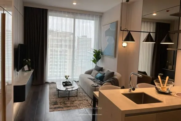 Photo 3 of listing DA-3363492: 1-bedroom condo (46 sq.m.) at Laviq Sukhumvit 57