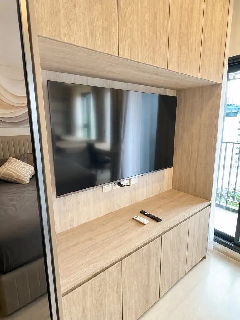 Bedroom (view 4) of the 1-bedroom condo (29 sq.m.) at Life Phahon-Ladprao