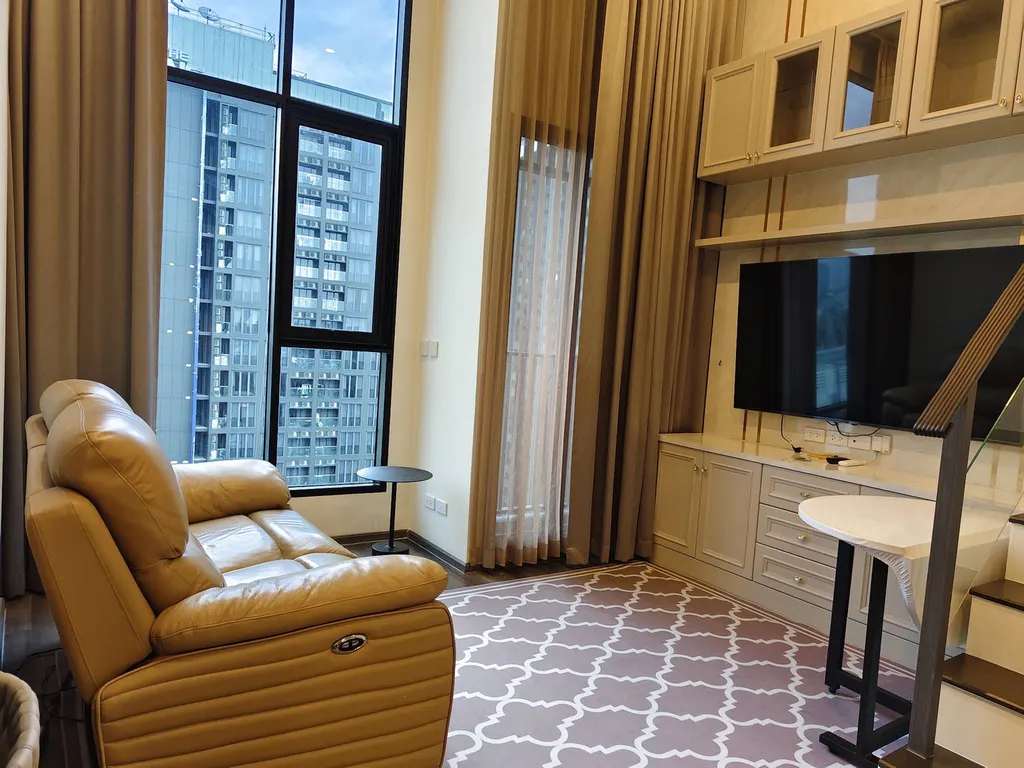 Photo 2 of listing DA-3371983: 1-bedroom condo (40 sq.m.) at KnightsBridge Space Rama 9