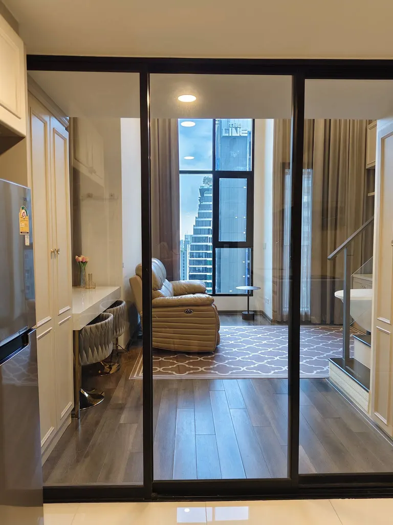 Photo 3 of listing DA-3371983: 1-bedroom condo (40 sq.m.) at KnightsBridge Space Rama 9