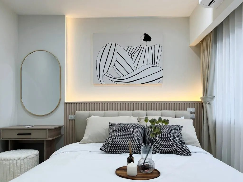 Фото 6 объекта DA-3374172: кондо с 2 спальней(-ями) (55 кв.м.) в The Trio Garden Condominium