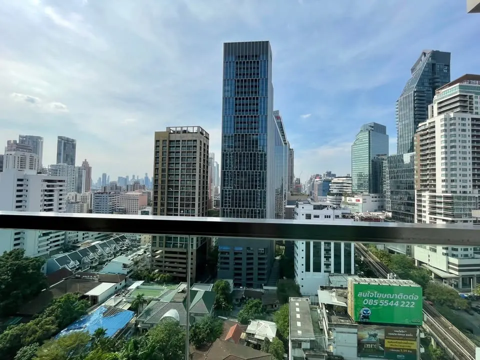 Vue depuis le condo de 1 chambre (45 m²) à The Address Sukhumvit 28