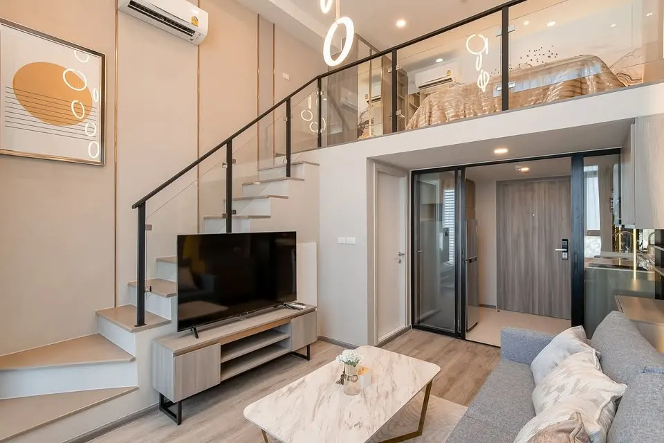 Photo 8 of listing DA-3377660: 1-bedroom condo (37 sq.m.) at Knightsbridge Kaset - Society