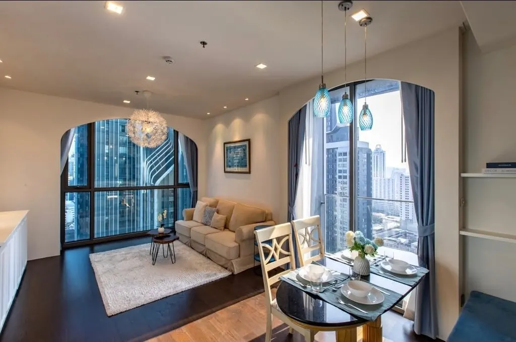 Photo 2 of listing DA-3380235: 2-bedroom condo (80.31 sq.m.) at The Line Ratchathewi