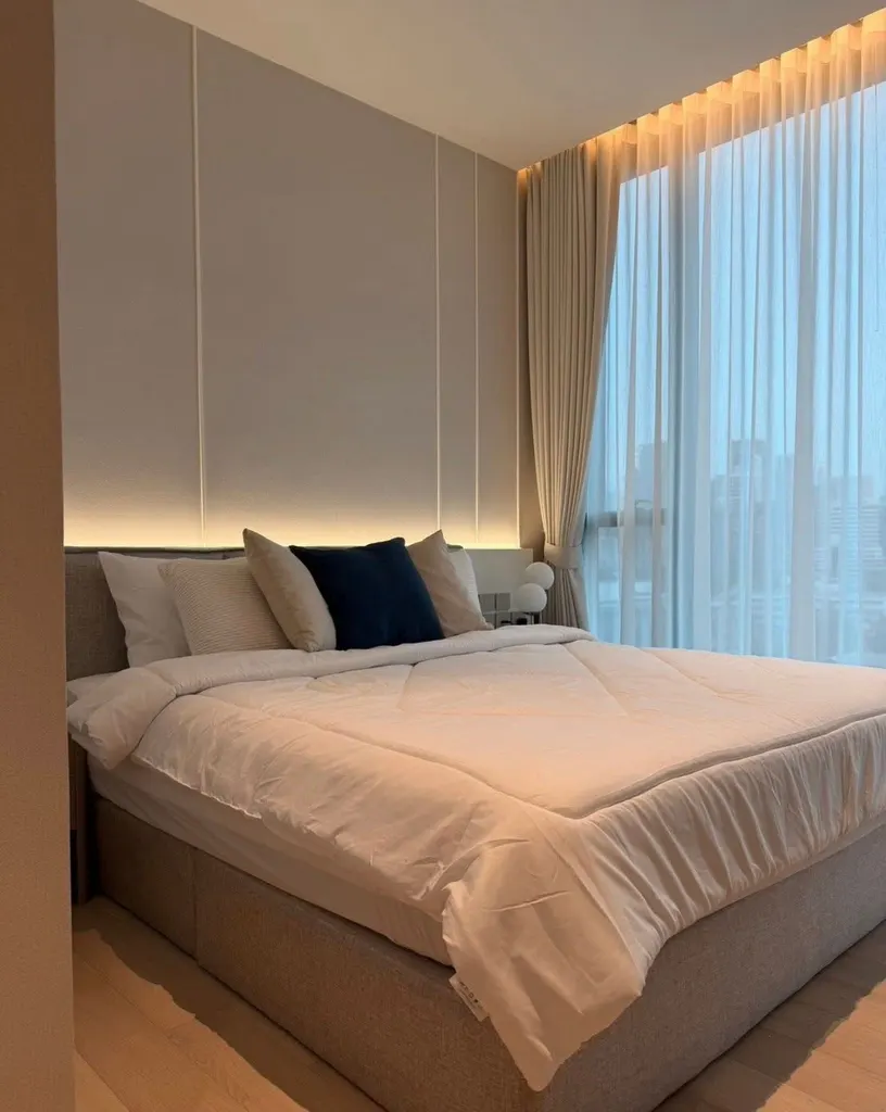 Dormitorio (vista 3) del apartamento de 1 dormitorios (51.6 m²) en EI8HTEEN SEVEN - One Bangkok