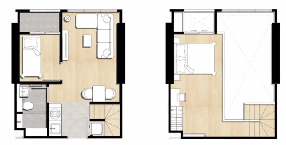 Photo 3 of listing DA-3385820: 2-bedroom condo (44 sq.m.) at Knightsbridge Prime Sathorn