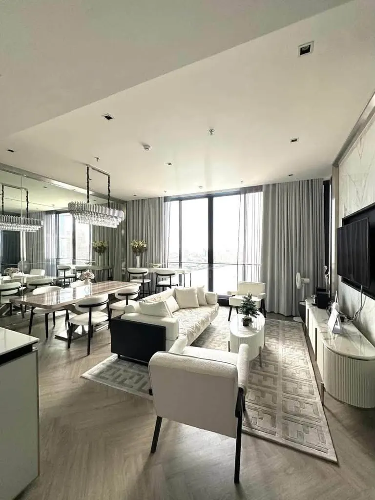 Photo 2 of listing DA-3389284: 2-bedroom condo (78.8 sq.m.) at Chapter Charoennakhorn - Riverside