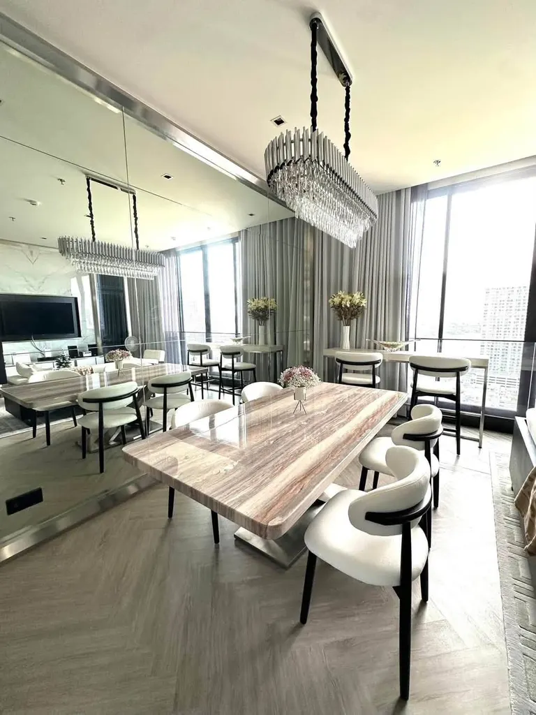Photo 3 of listing DA-3389284: 2-bedroom condo (78.8 sq.m.) at Chapter Charoennakhorn - Riverside
